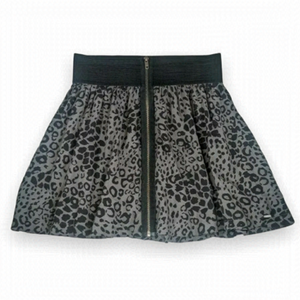 Pink Victoria’s Secret Leopard Print Mini Skirt Zip Front Women’s Size M